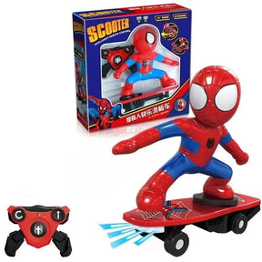 Brinquedo Homem Aranha De Skate