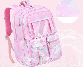 Mochila de Rodinha Feminina Infantil Modelo Nuvem