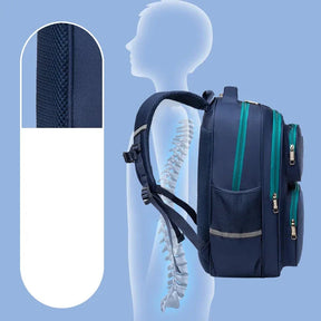 Mochila Escolar Para Adolescentes Impermeável Material Confortável de Qualidade