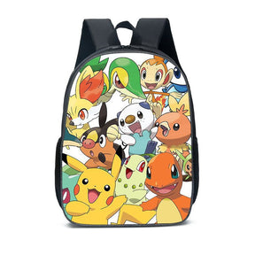 Kit Escolar Pokémon: Mochila, Bolsa de Ombro e Estojo