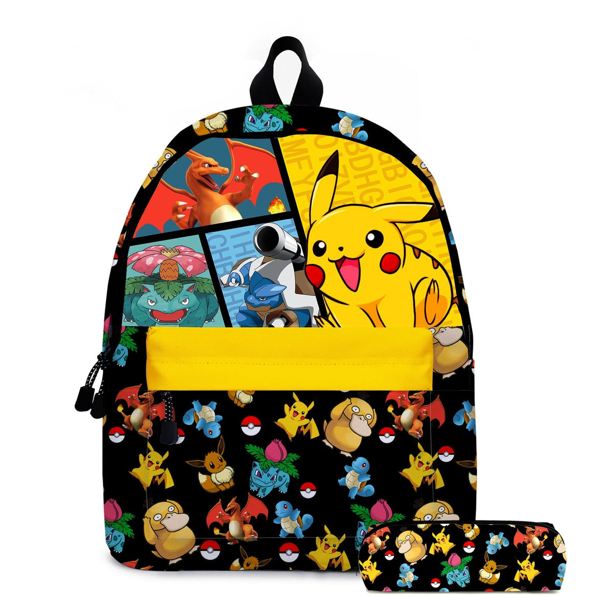 Mochila e Estojo Escolar Pokémon