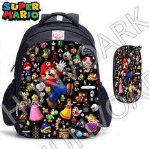 Kit Escolar Super Mario Bros, 2 Peças: Mochila e Estojo - CityBag