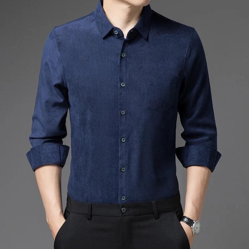 Camisa Social Masculina Manga Longa Veneto