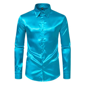 Camisa Masculina Social Monocromática Lisa