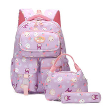 Kit Escolar para Meninas com: Mochila, Lancheira e Estojo