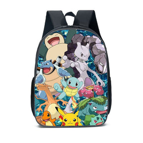 Kit Escolar Pokémon: Mochila, Bolsa de Ombro e Estojo