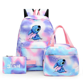 Kit Escolar Mochila e Lancheira - Lilo e Stitch