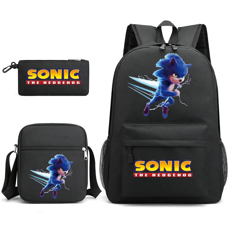 Kit Mochila Sonic Modelo Masculino