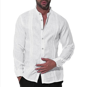 Camisa Social Masculina Manga Longa Classic