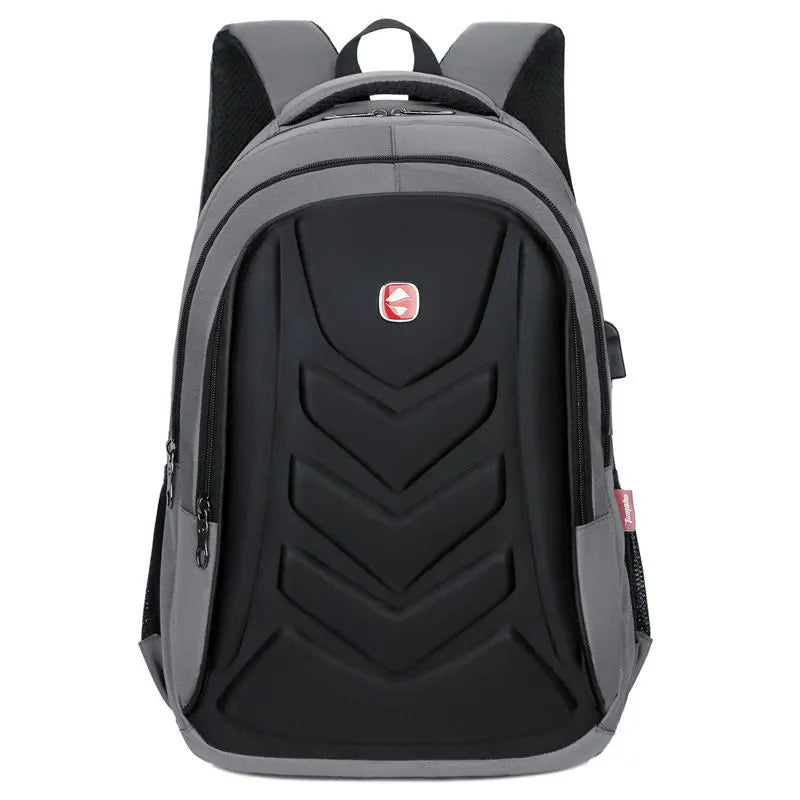 Mochila Escolar Masculina Grande com Porta USB e Fone - MCH69