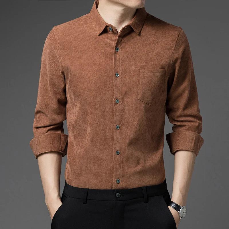 Camisa Social Masculina Manga Longa Veneto