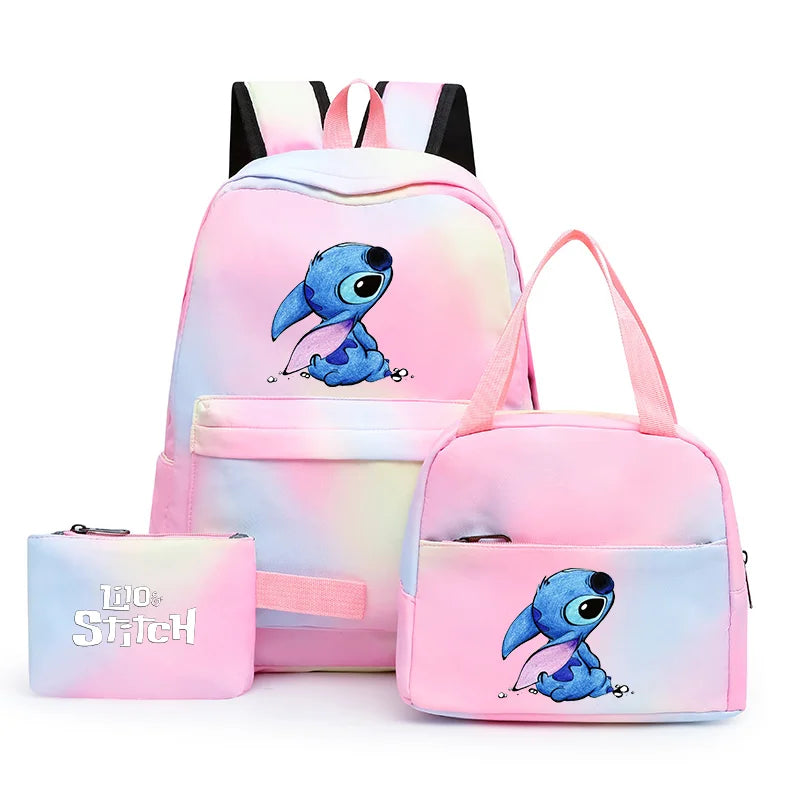 Kit Escolar Mochila e Lancheira - Lilo e Stitch