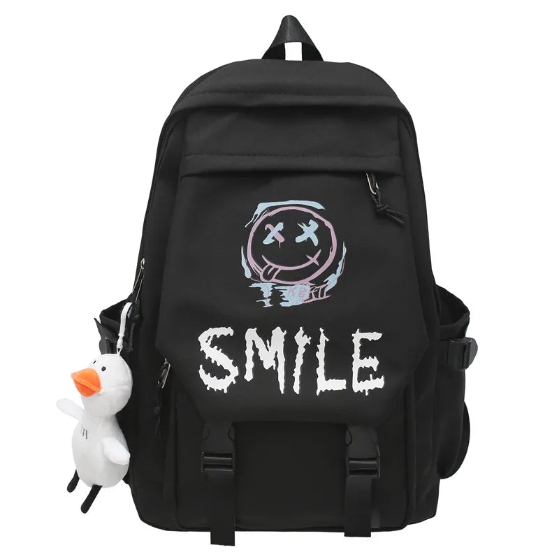 Mochila Escolar Juvenil Smile - MCH77