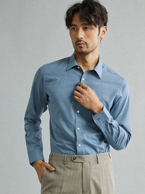 Camisa Social Masculina Finessa em 100% Algodão