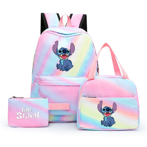 Kit Escolar Mochila e Lancheira - Lilo e Stitch