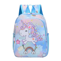 Mochila Escolar Infantil Feminina Unicórnio Mochila De Grande Capacidade