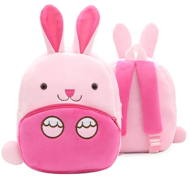 Mochila Escolar 3D Infantil de Bichinho de Pelúcia