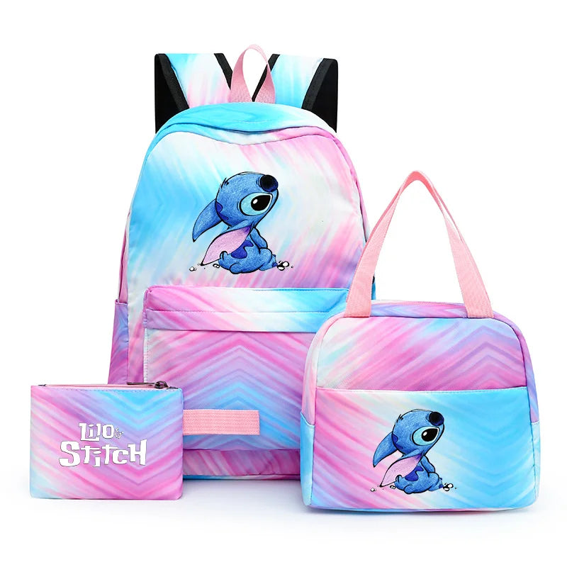 Kit Escolar Mochila e Lancheira - Lilo e Stitch