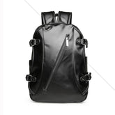 Mochila de Couro Masculina Vintage Para Notebook Até 15" - Rugged