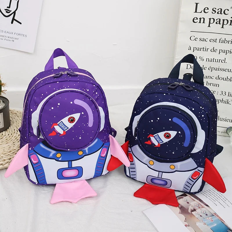 Mochila Escolar Infantil  Primário Design Astronauta