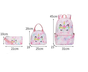 Kit Mochila Infantil Feminina