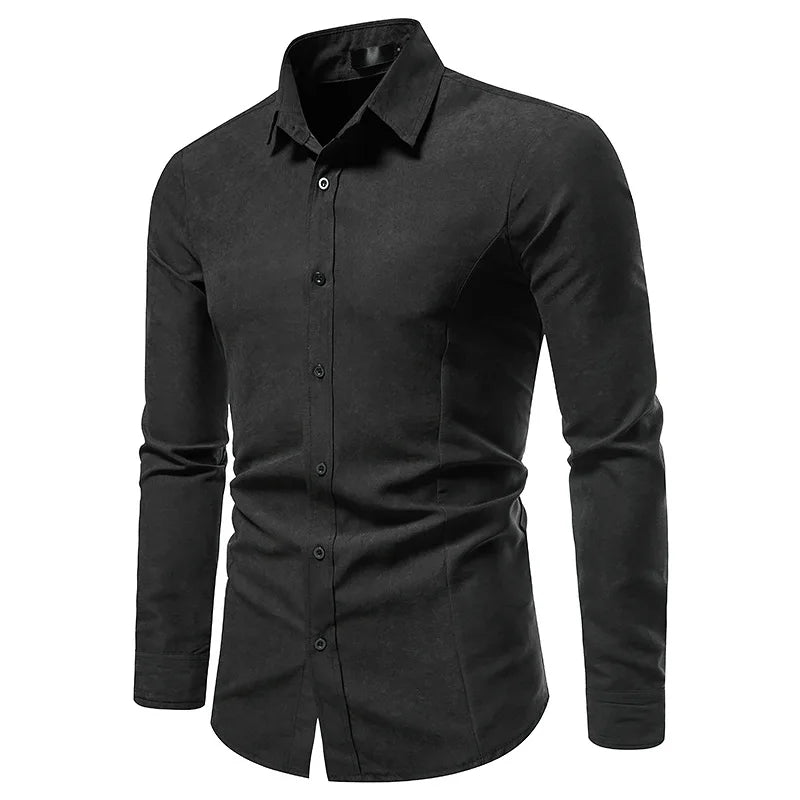 Camisa Social Masculina Slim Abotoada - Bali