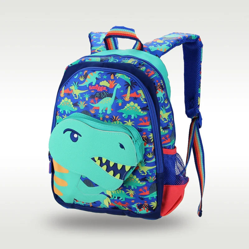 Material Escolar Infantil Dinossauro para Meninos: Mochila, Lancheira, Estojo e Carteira