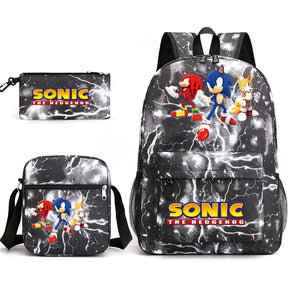 Kit Mochila Sonic Modelo Masculino