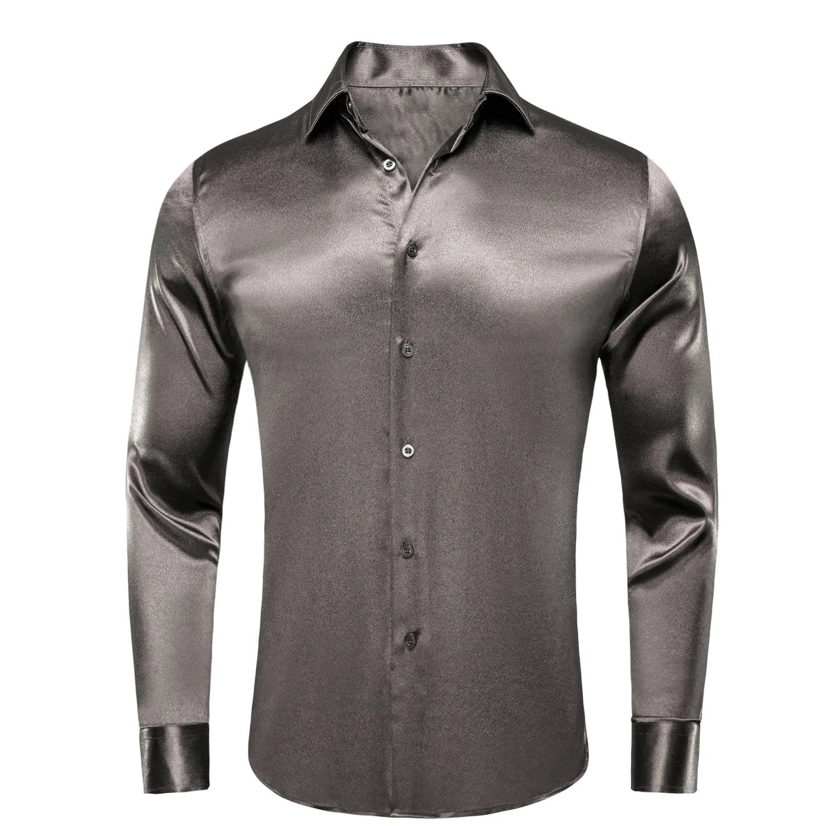 Camisa Masculina Social Fina de Cetim