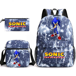 Kit Mochila Sonic Modelo Masculino