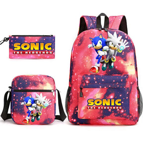 Kit Mochila Sonic Modelo Masculino