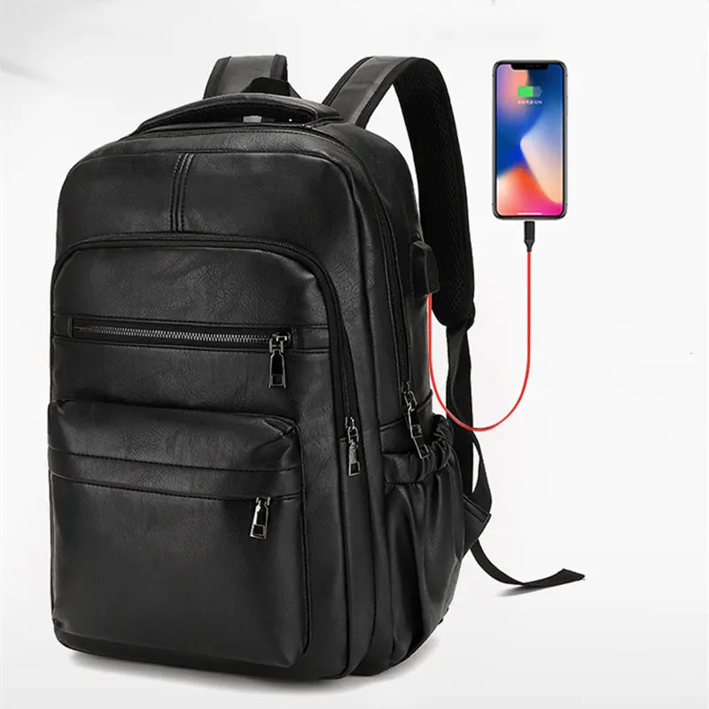 Mochila Escolar Masculina Grande Capacidade com Carregamento USB - MCH51