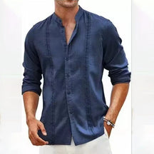 Camisa Social Masculina Manga Longa Classic