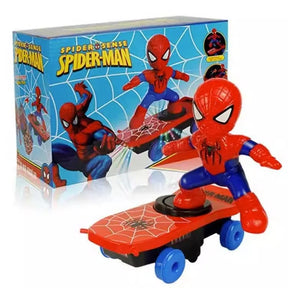 Brinquedo Homem Aranha De Skate