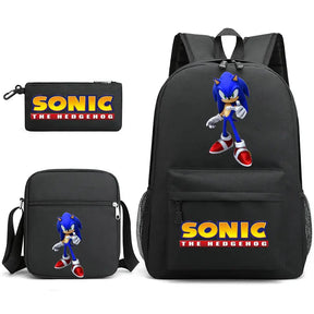 Kit Mochila Sonic Modelo Masculino