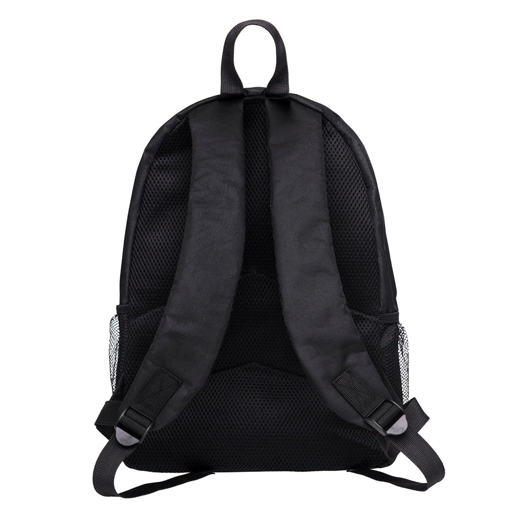 Mochila Escolar Juvenil Estampa de Caixa de Som - MCH81