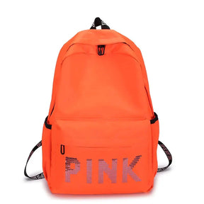 Mochila Escolar Feminina PINK - MCH12