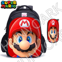 Kit Escolar Super Mario Bros, 2 Peças: Mochila e Estojo - CityBag