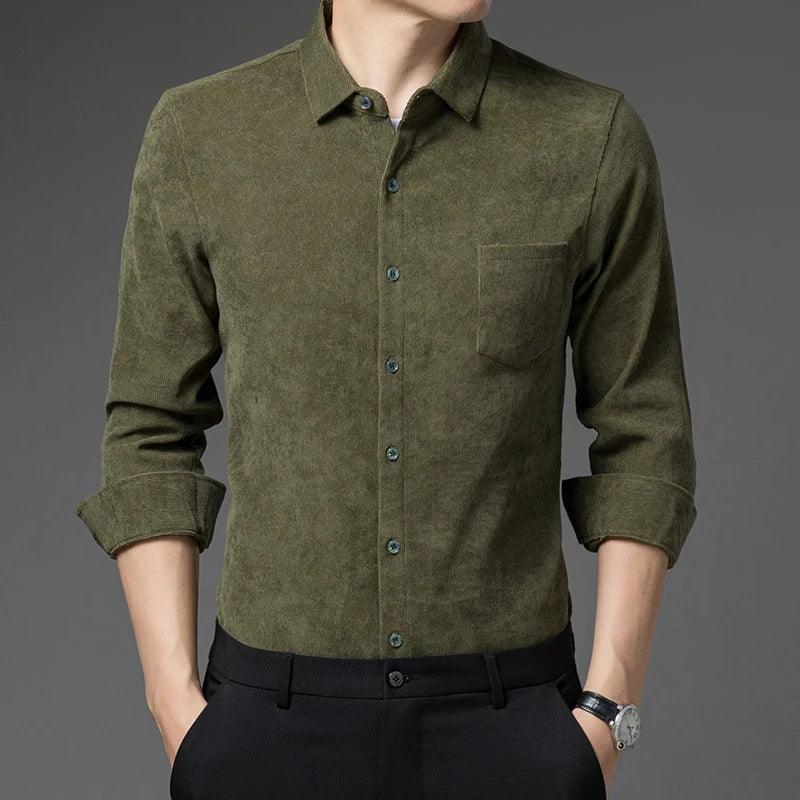 Camisa Social Masculina Manga Longa Veneto