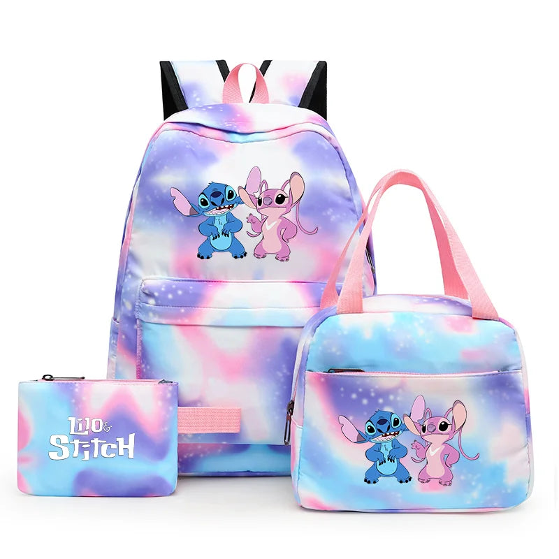 Kit Escolar Mochila e Lancheira - Lilo e Stitch