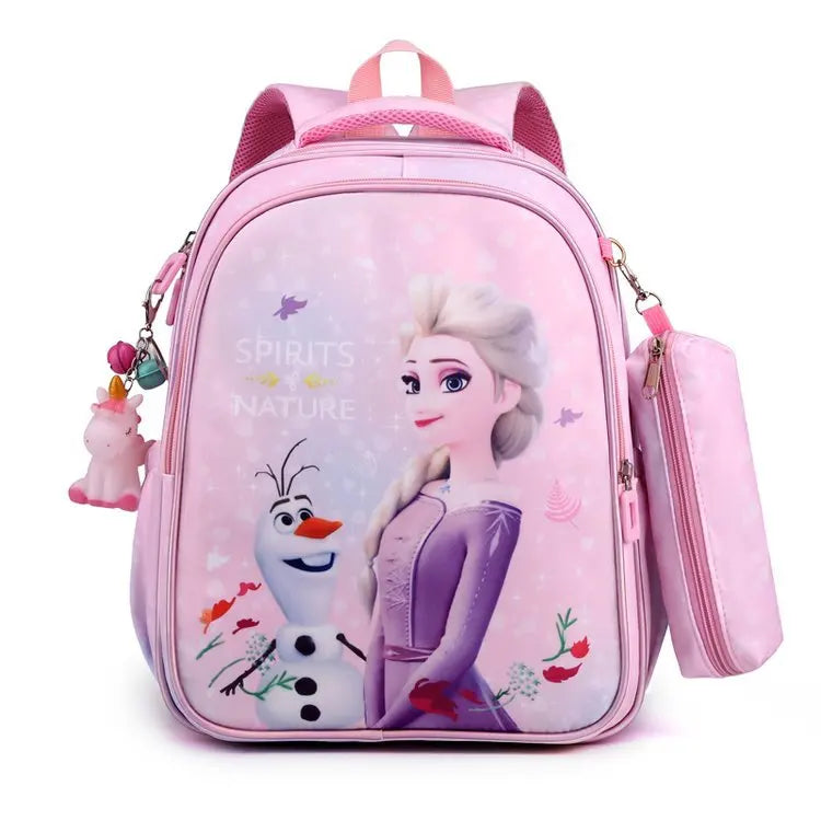 Kit Escolar Infantil Feminina Mochila + Estojo