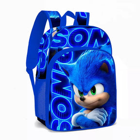 Kit Mochila Sonic Modelo 3D