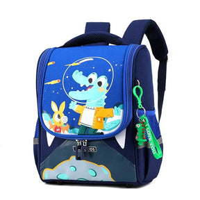 Mochila Escolar Infantil Coelhinho Mágico com Pingente