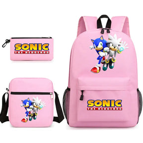 Kit Mochila Sonic Modelo Masculino