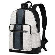 Mochila Escolar Masculina Casual de Couro - MCH70