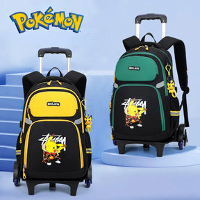 Mochila Pokemon de Rodinha Verde