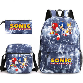 Kit Mochila Sonic Modelo Masculino