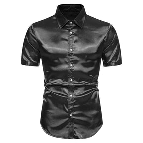 Camisa Masculina Social Monocromática Lisa