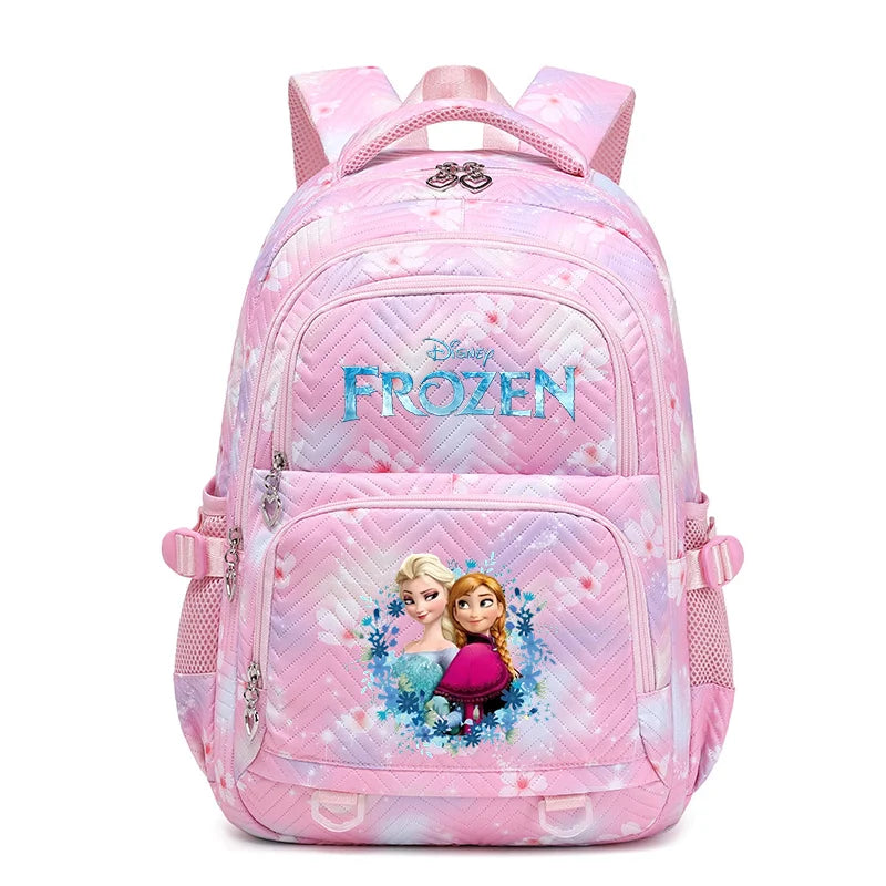 Mochila Escolar Infantil Feminina Impermeável Com Compartimentos