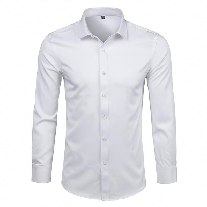 Camisa Masculina Social Manga Longa Anti Amassado